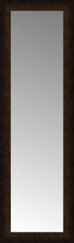 14" x 41" Dark Copper Custom Framed Mirror