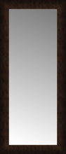 16" x 35" Dark Copper Custom Framed Mirror