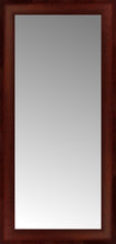 16" x 32" Ansley Mahogany Custom Framed Mirror