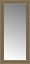 16" x 31" Ambrosia Silver Custom Framed Mirror