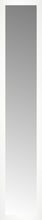 14" x 70" White Wide Cube Custom Framed Mirror