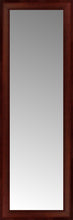 15" x 42" Ansley Mahogany Custom Framed Mirror