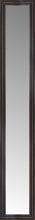 15" x 82" Aged Bronze Slope Custom Framed Mirror