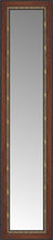 14" x 51" Malabar Walnut Custom Framed Mirror