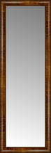 16" x 46" Belmont Light Brown Custom Framed Mirror