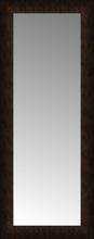 15" x 35" Dark Copper Custom Framed Mirror