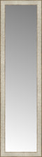 14" x 50" Libretto Antique Silver Custom Framed Mirror