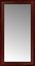 17" x 31" Ansley Mahogany Custom Framed Mirror