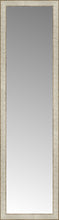 16" x 58" Libretto Antique Silver Custom Framed Mirror