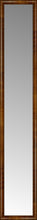 15" x 82" Belmont Light Brown Custom Framed Mirror