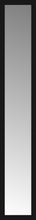 15" x 83" Soho Black Custom Framed Mirror