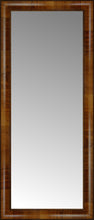 16" x 36" Belmont Light Brown Custom Framed Mirror