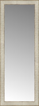 14" x 36" Libretto Antique Silver Custom Framed Mirror