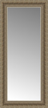 14" x 29" Ambrosia Silver Custom Framed Mirror