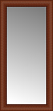 16" x 32" Ansley Cherry Custom Framed Mirror