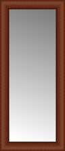 14" x 30" Ansley Cherry Custom Framed Mirror