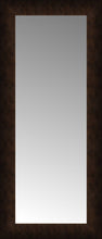 14" x 30" Dark Copper Custom Framed Mirror