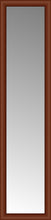 16" x 64" Ansley Cherry Custom Framed Mirror