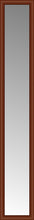 14" x 80" Ansley Cherry Custom Framed Mirror