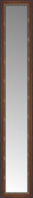 15" x 72" Malabar Walnut Custom Framed Mirror