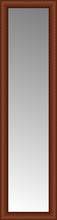 14" x 50" Ansley Cherry Custom Framed Mirror