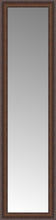 14" x 52" Banister Victorian-wal Custom Framed Mirror