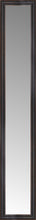15" x 77" Aged Bronze Slope Custom Framed Mirror