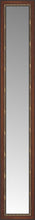 14" x 67" Malabar Walnut Custom Framed Mirror