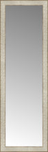 14" x 42" Libretto Antique Silver Custom Framed Mirror