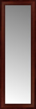 14" x 39" Ansley Mahogany Custom Framed Mirror