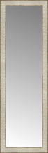 14" x 43" Libretto Antique Silver Custom Framed Mirror