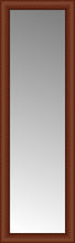15" x 45" Ansley Cherry Custom Framed Mirror