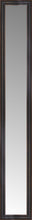 14" x 80" Aged Bronze Slope Custom Framed Mirror
