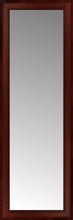 15" x 42" Ansley Mahogany Custom Framed Mirror