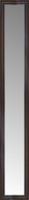 14" x 79" Aged Bronze Slope Custom Framed Mirror