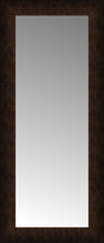 14" x 30" Dark Copper Custom Framed Mirror