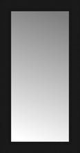 14" x 25" Soho Black Custom Framed Mirror