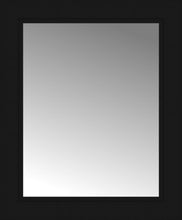 16" x 19" Soho Black Custom Framed Mirror