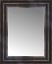15" x 18" Aged Bronze Slope Custom Framed Mirror