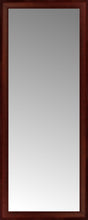 23" x 56" Ansley Mahogany Custom Framed Mirror