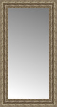 16" x 28" Sevilla Silver Custom Framed Mirror