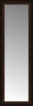 15" x 44" Dark Copper Custom Framed Mirror