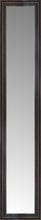 14" x 61" Aged Bronze Slope Custom Framed Mirror