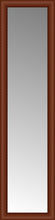 15" x 56" Ansley Cherry Custom Framed Mirror
