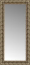 15" x 30" Sevilla Silver Custom Framed Mirror