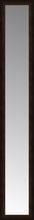 14" x 80" Dark Copper Custom Framed Mirror