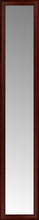 15" x 78" Ansley Mahogany Custom Framed Mirror
