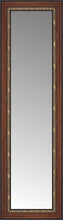 15" x 44" Malabar Walnut Custom Framed Mirror