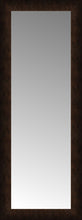 16" x 40" Dark Copper Custom Framed Mirror