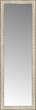 15" x 44" Libretto Antique Silver Custom Framed Mirror